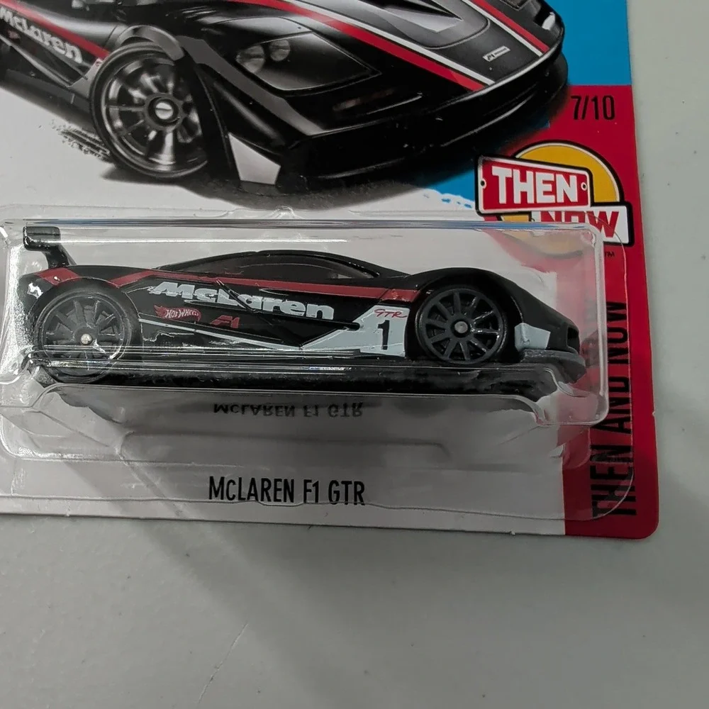 Hot Wheels McLaren F1 GTR Black 2017 Then and Now 7/10 315/365 DVB04